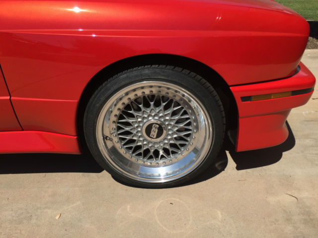 1988 Red BMW M3 Coupe