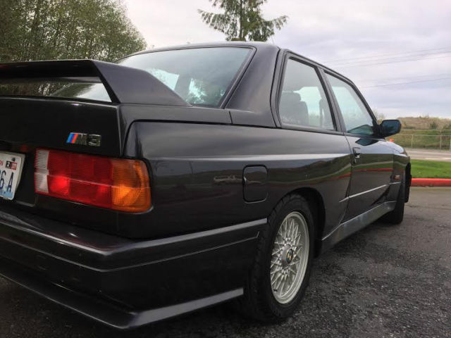 1988 Diamanschwartz metallic BMW M3 Coupe