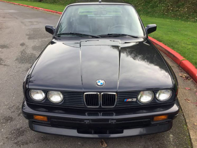 1988 Diamanschwartz metallic BMW M3 Coupe