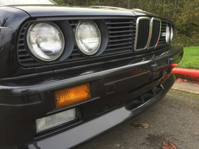 1988 Diamanschwartz metallic BMW M3 Coupe