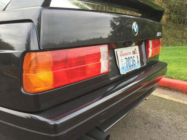 1988 Diamanschwartz metallic BMW M3 Coupe