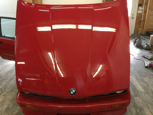 1988 Red BMW M3 Coupe