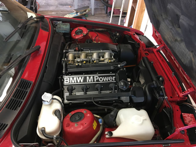 1988 Red BMW M3 Coupe