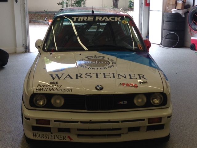 1988 White BMW M3 Coupe
