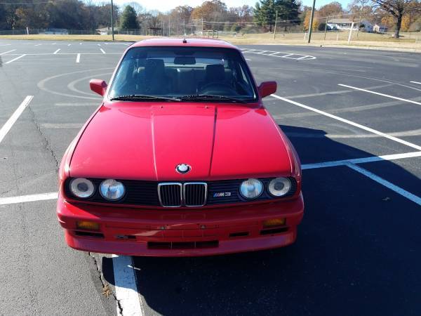 1988 Zinnoberrot BMW M3 Coupe