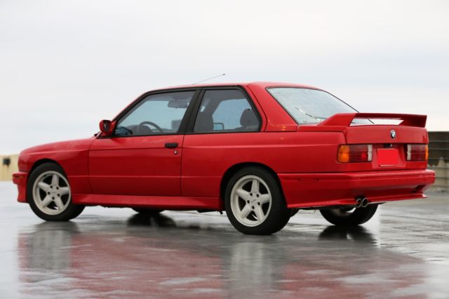 1988 Zinnoberrot BMW M3 Coupe