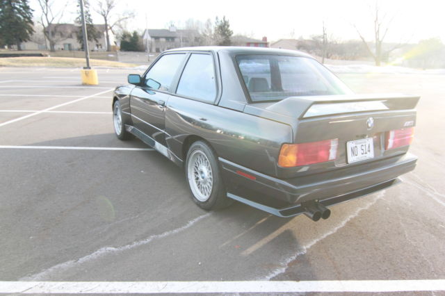 1988 Diamondschwarz Metallic BMW M3 Coupe