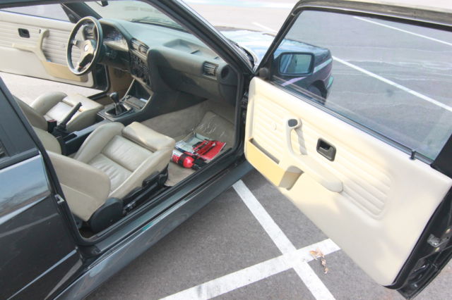 1988 Diamondschwarz Metallic BMW M3 Coupe