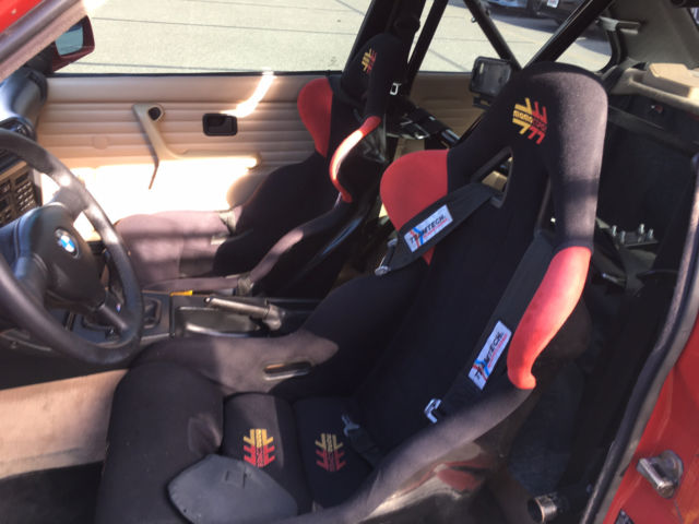 1988 Red BMW M3 Coupe