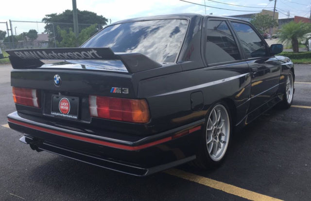 1988 Black BMW M3
