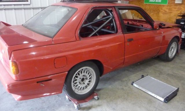 1988 Red BMW M3 Coupe