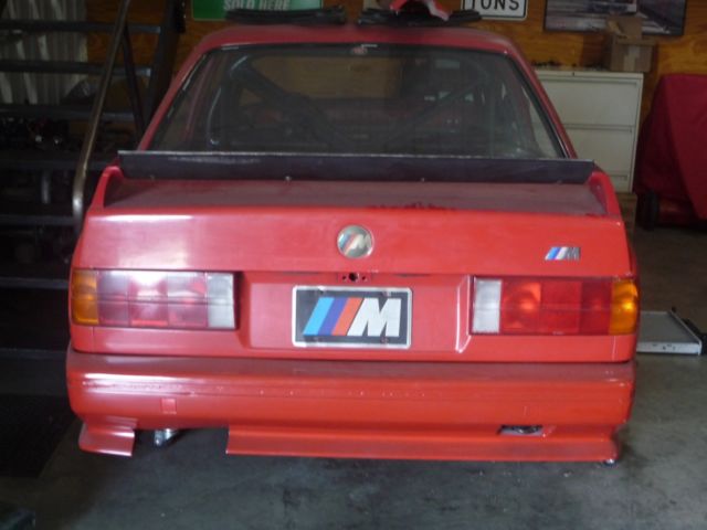 1988 Red BMW M3 Coupe