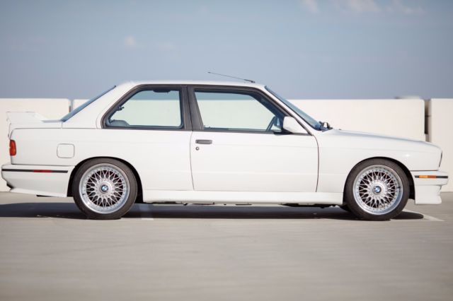 1988 White BMW M3 Coupe