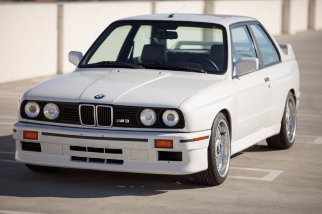 1988 White BMW M3 Coupe