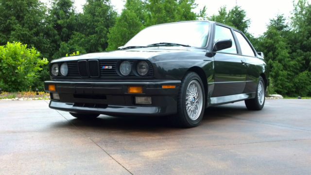 1988 Black BMW M3 Coupe