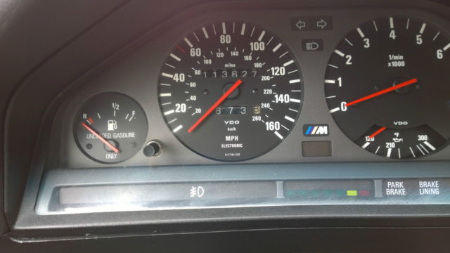 1988 Black BMW M3 Coupe