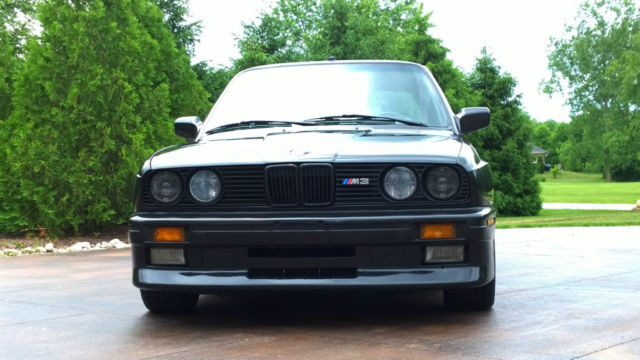 1988 Black BMW M3 Coupe