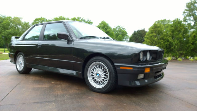 1988 Black BMW M3 Coupe