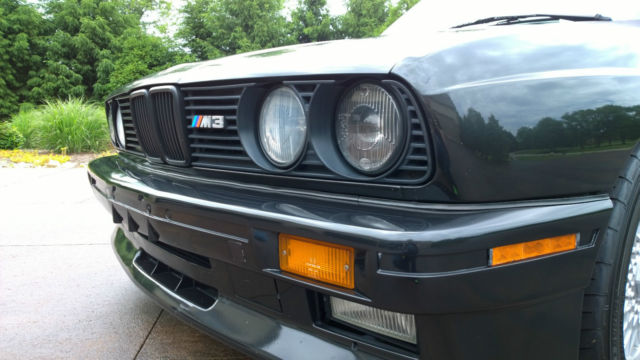 1988 Black BMW M3 Coupe