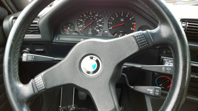 1988 Black BMW M3 Coupe