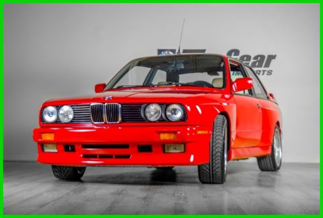1988 Red BMW M3