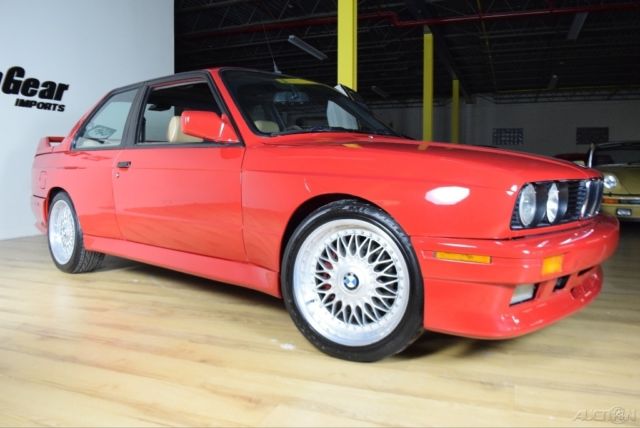 1988 Red BMW M3