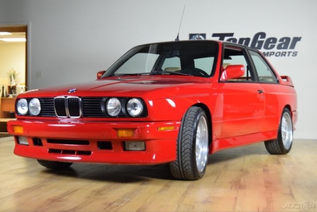 1988 Red BMW M3