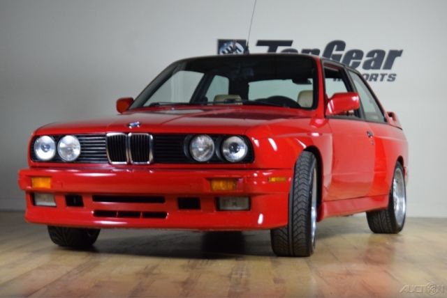 1988 Red BMW M3