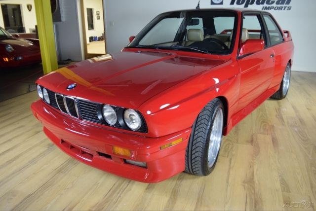 1988 Red BMW M3