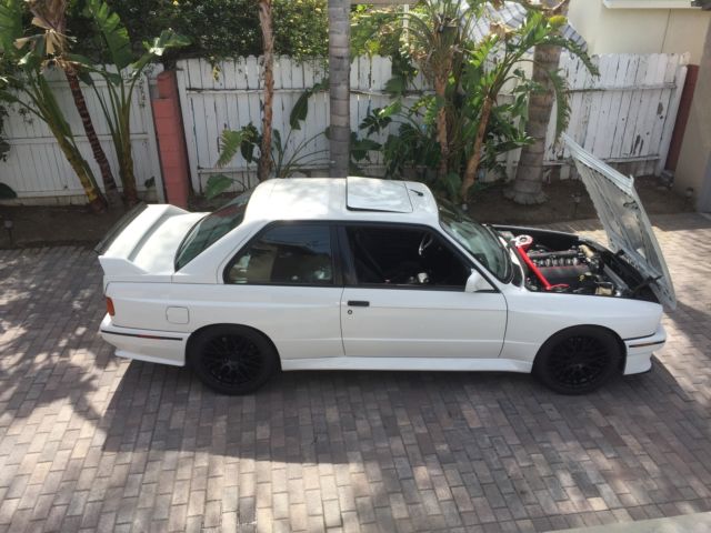 1988 White BMW M3 Coupe