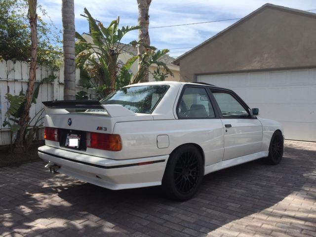 1988 White BMW M3 Coupe