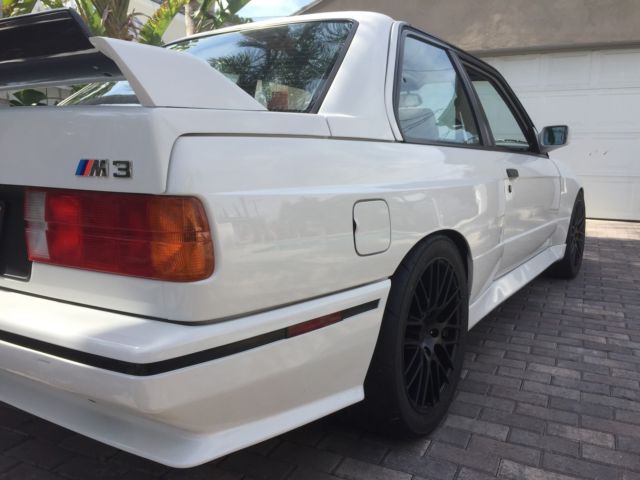1988 White BMW M3 Coupe