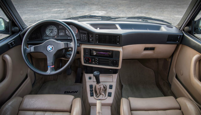 1988 Black BMW M5 Sedan
