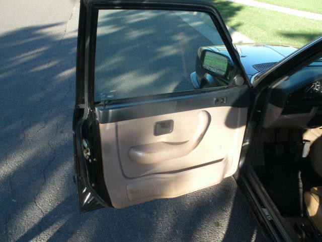 1988 Black BMW M5 Sedan