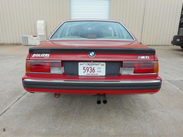 1988 BMW M6 Coupe