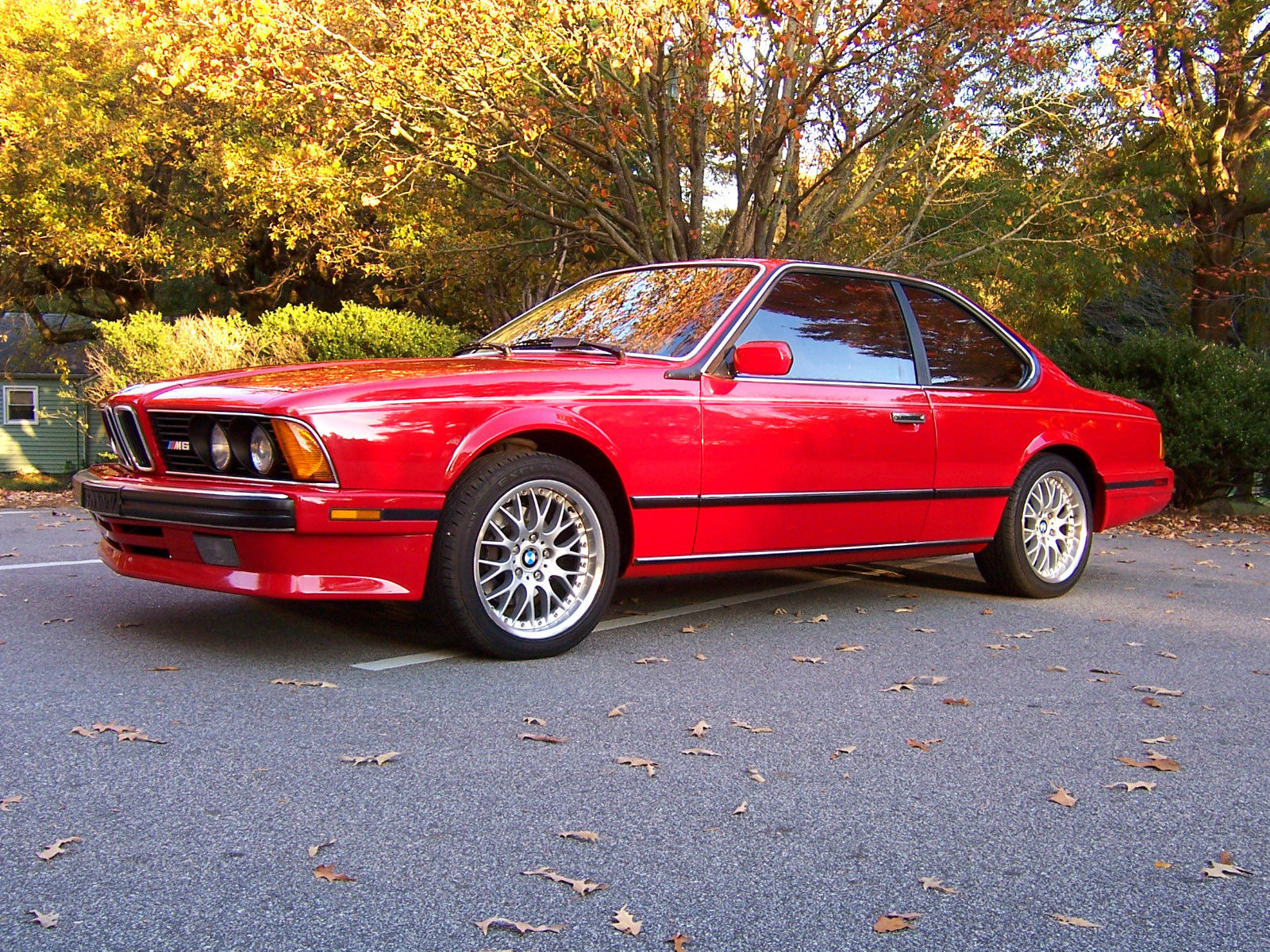 1988 ZINNOBERROT RED BMW M6 Coupe