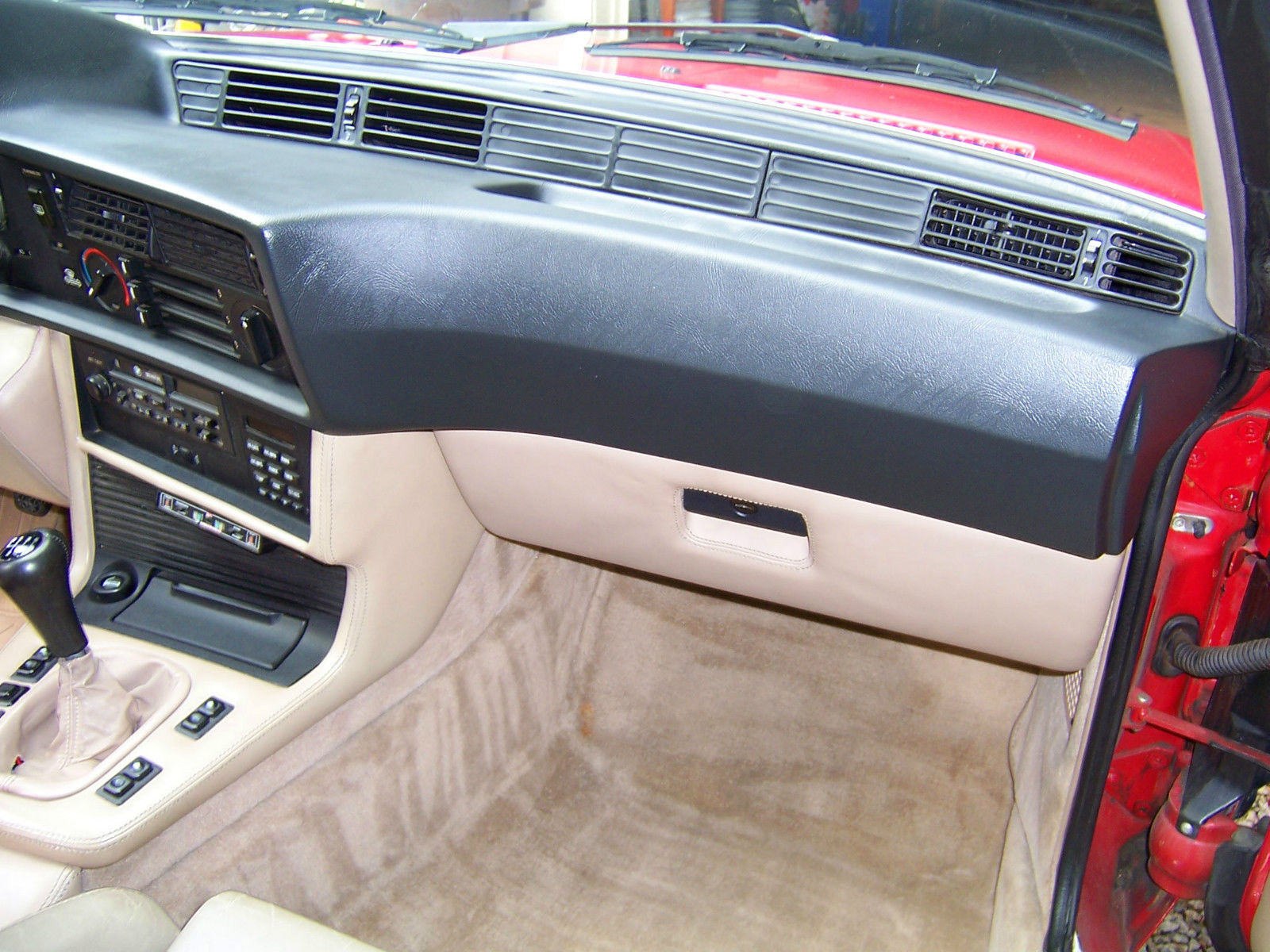 1988 ZINNOBERROT RED BMW M6 Coupe