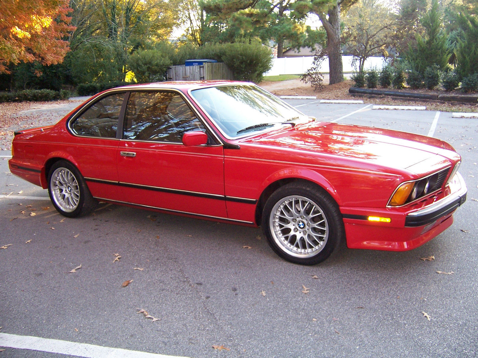 1988 ZINNOBERROT RED BMW M6 Coupe