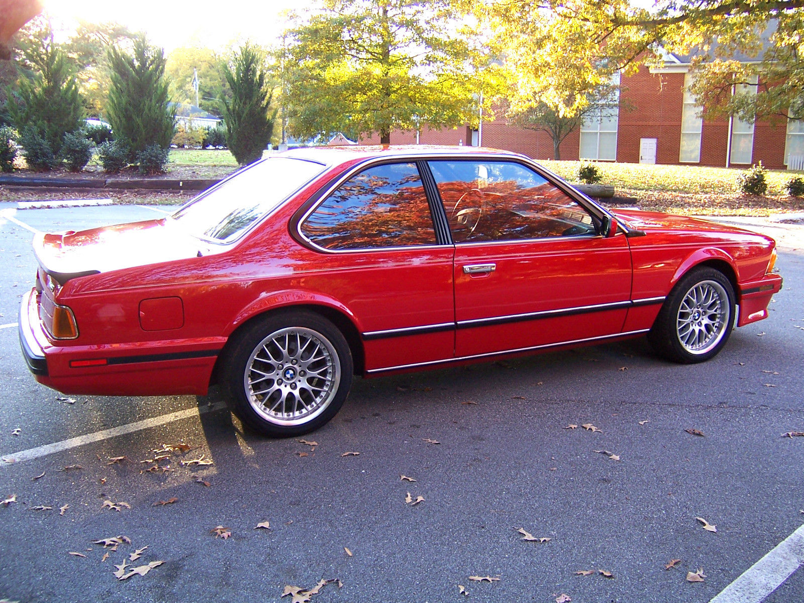 1988 ZINNOBERROT RED BMW M6 Coupe