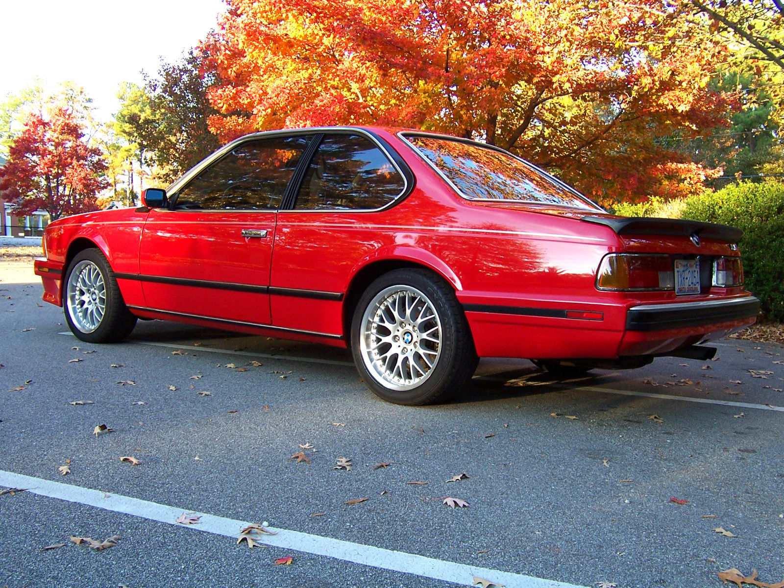 1988 ZINNOBERROT RED BMW M6 Coupe