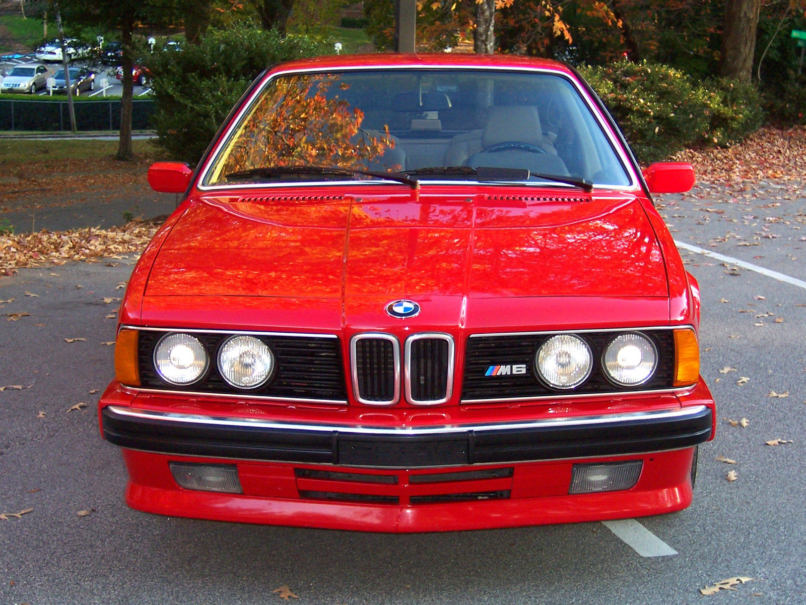 1988 ZINNOBERROT RED BMW M6 Coupe