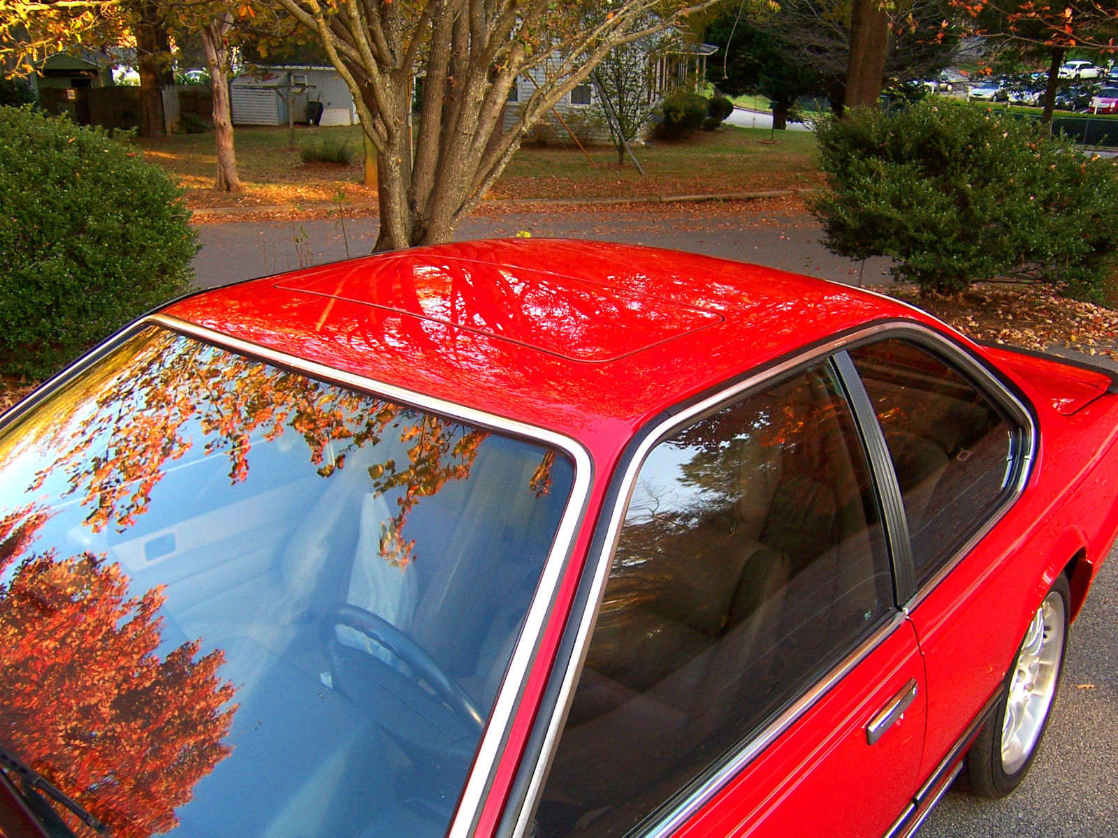 1988 ZINNOBERROT RED BMW M6 Coupe