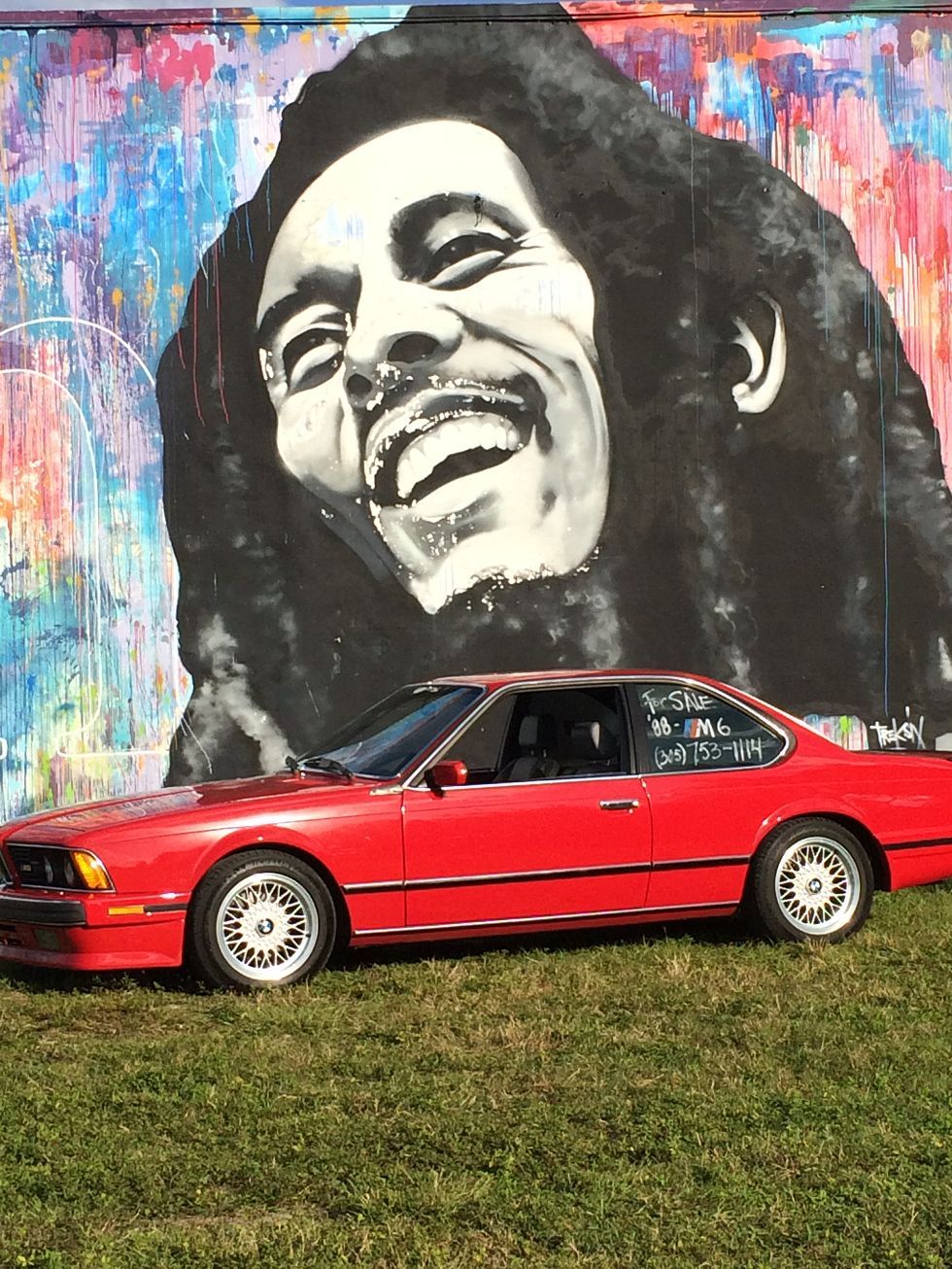 1988 Cinnabar Red BMW M6 Coupe