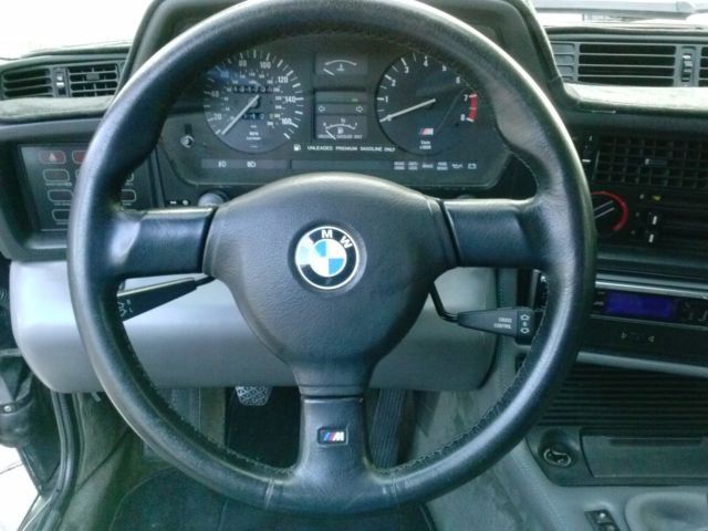 1988 Black BMW M6 Coupe