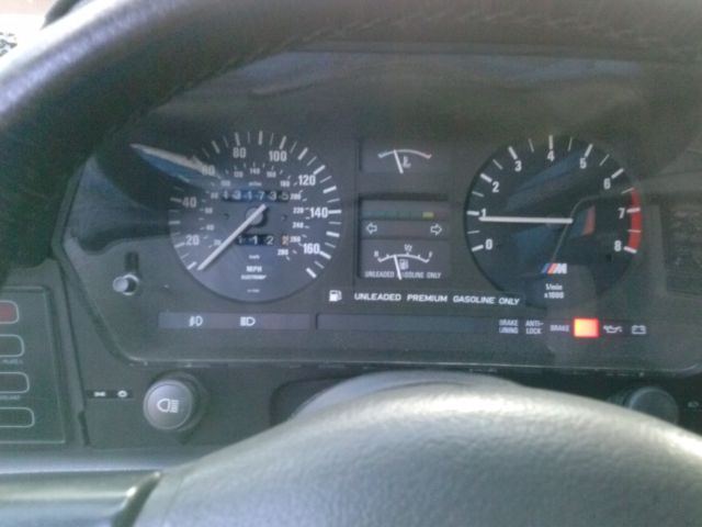 1988 Black BMW M6 Coupe