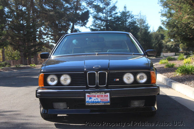1988 Black BMW M6 Coupe