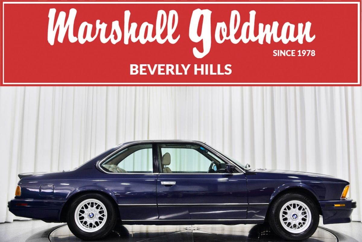 1988 Red BMW M6 Coupe