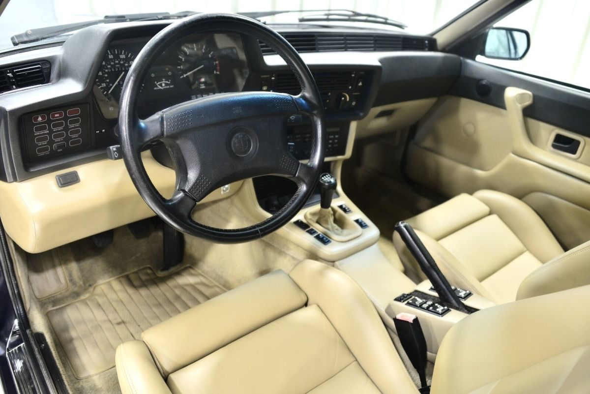 1988 Red BMW M6 Coupe