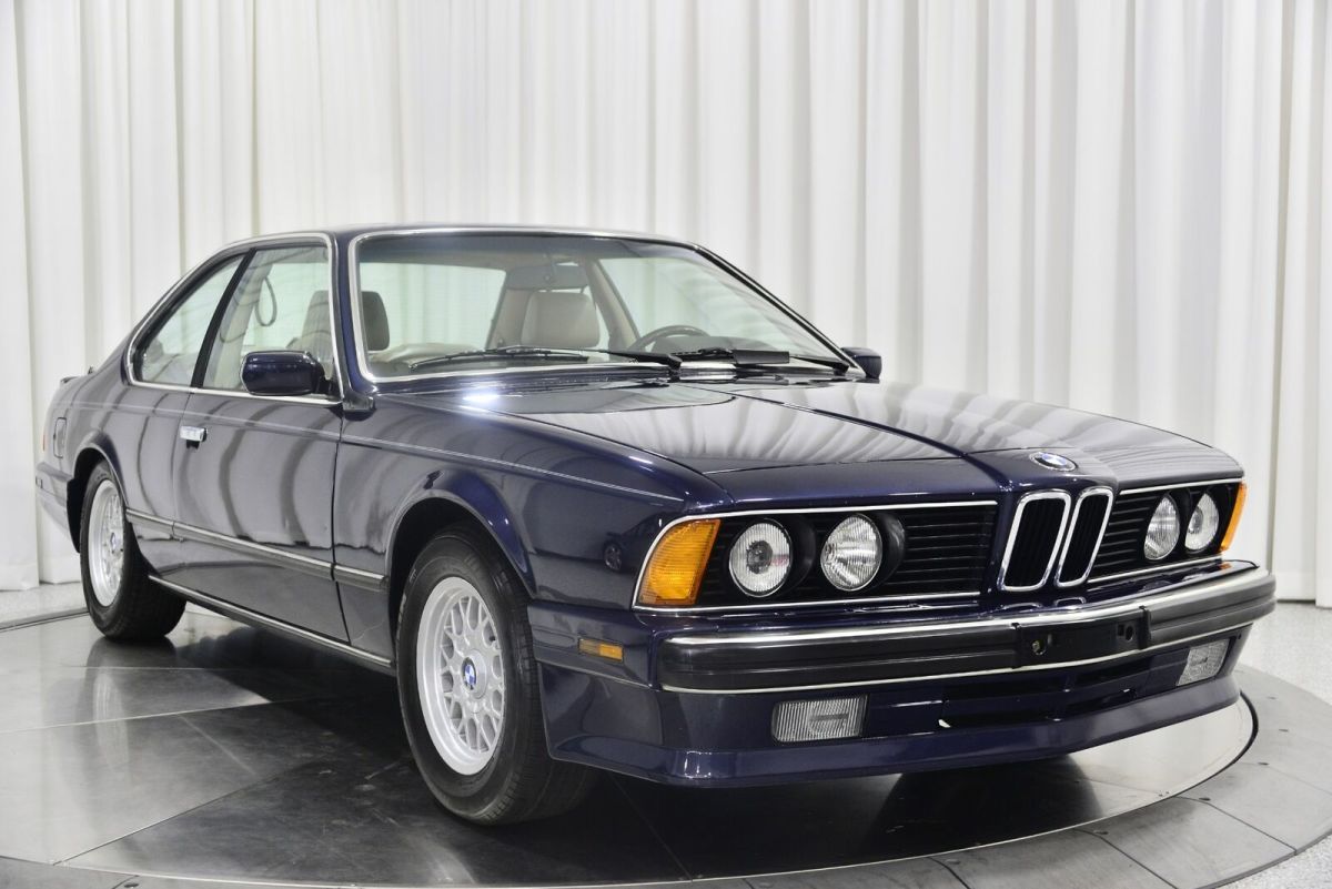 1988 Red BMW M6 Coupe