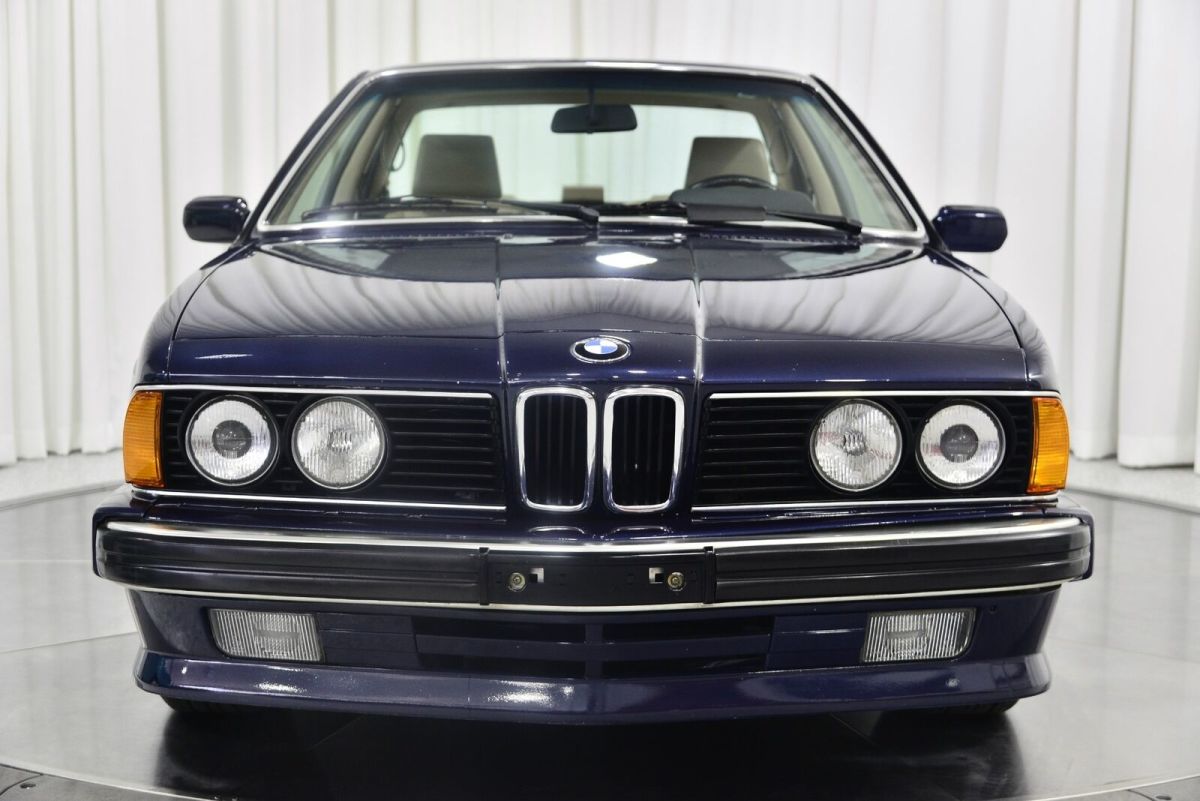 1988 Red BMW M6 Coupe